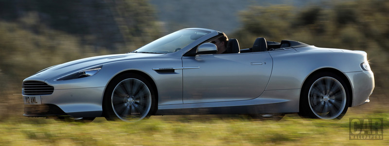   Aston Martin Virage Volante Lightning Silver - 2011 - Car wallpapers