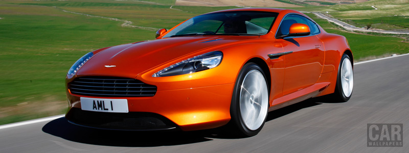   Aston Martin Virage Madagascar Orange - 2011 - Car wallpapers