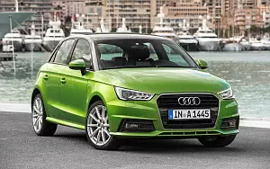 Обои автомобили Audi A1 Sportback TDI S line - 2014