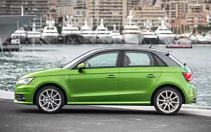 Обои автомобили Audi A1 Sportback TDI S line - 2014