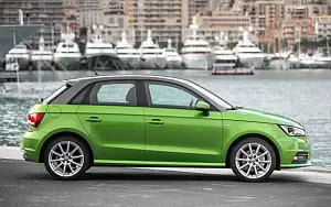 Обои автомобили Audi A1 Sportback TDI S line - 2014