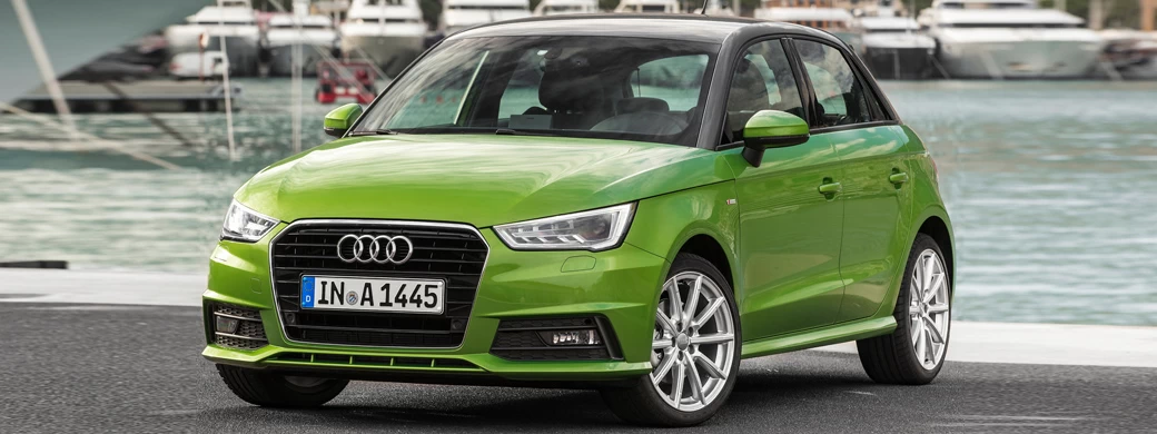 Обои автомобили Audi A1 Sportback TDI S line - 2014 - Car wallpapers