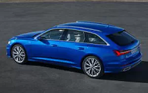 Обои автомобили Audi A6 55 TFSI quattro S line Avant - 2018