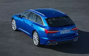 Обои автомобили Audi A6 55 TFSI quattro S line Avant - 2018