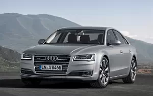 Обои автомобили Audi A8 4.0 TFSI quattro - 2013