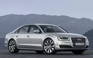 Обои автомобили Audi A8 4.0 TFSI quattro - 2013