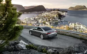 Обои автомобили Audi A8 quattro S line - 2021