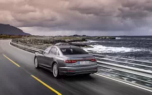 Обои автомобили Audi A8 quattro S line - 2021