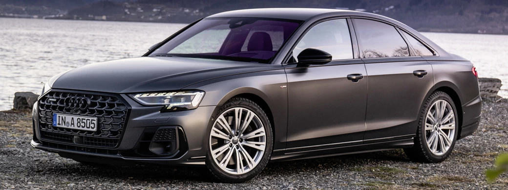 Обои автомобили Audi A8 quattro S line - 2021 - Car wallpapers