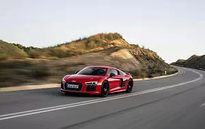 Обои автомобили Audi R8 V10 plus - 2009