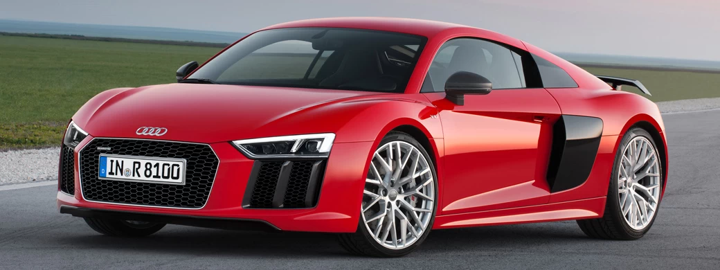 Обои автомобили Audi R8 V10 plus - 2015 - Car wallpapers