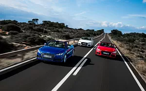 Обои автомобили Audi TTS Roadster - 2015