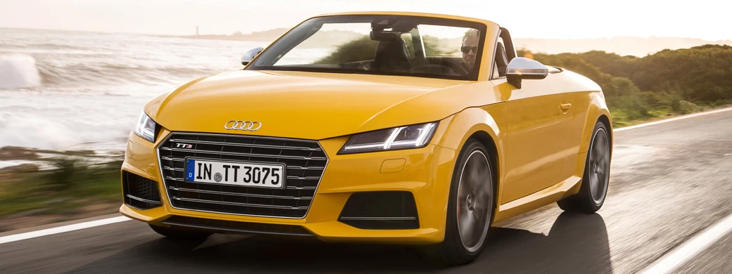 Обои автомобили Audi TTS Roadster - 2015 - Car wallpapers