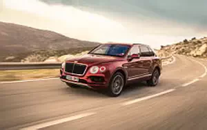   Bentley Bentayga Diesel (Rubino Red) - 2016