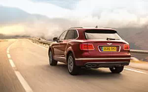   Bentley Bentayga Diesel (Rubino Red) - 2016