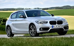 Обои автомобили BMW 120d Sport Line 3door - 2017