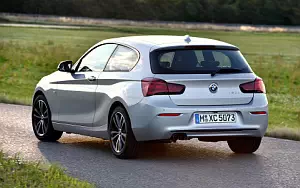 Обои автомобили BMW 120d Sport Line 3door - 2017