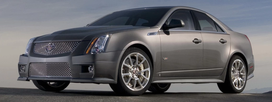 Обои автомобили Cadillac CTS-V - 2009 - Car wallpapers