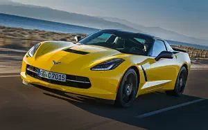 Обои автомобили Chevrolet Corvette Stingray Coupe EU-spec - 2013