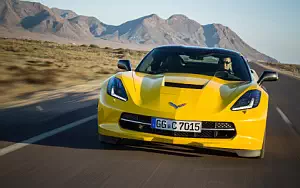 Обои автомобили Chevrolet Corvette Stingray Coupe EU-spec - 2013