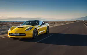 Обои автомобили Chevrolet Corvette Stingray Coupe EU-spec - 2013