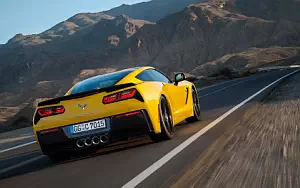Обои автомобили Chevrolet Corvette Stingray Coupe EU-spec - 2013