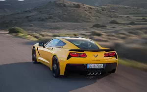 Обои автомобили Chevrolet Corvette Stingray Coupe EU-spec - 2013