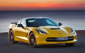 Обои автомобили Chevrolet Corvette Stingray Coupe EU-spec - 2013