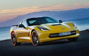 Обои автомобили Chevrolet Corvette Stingray Coupe EU-spec - 2013