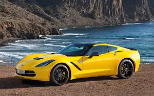 Обои автомобили Chevrolet Corvette Stingray Coupe EU-spec - 2013