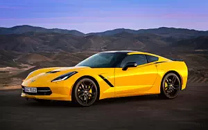 Обои автомобили Chevrolet Corvette Stingray Coupe EU-spec - 2013