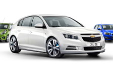 Обои автомобили Chevrolet Cruze Hatchback - 2011