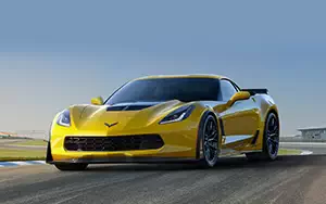 Обои автомобили Chevrolet Corvette Z06 - 2014