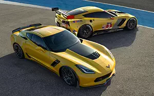 Обои автомобили Chevrolet Corvette Z06 - 2014