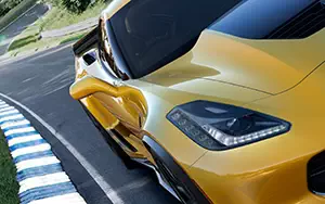 Обои автомобили Chevrolet Corvette Z06 - 2014