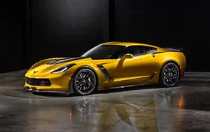 Обои автомобили Chevrolet Corvette Z06 - 2014