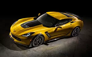 Обои автомобили Chevrolet Corvette Z06 - 2014