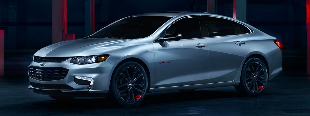 Обои автомобили Chevrolet Malibu Redline - 2017 - Car wallpapers