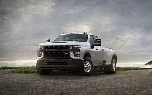 Обои автомобили Chevrolet Silverado 3500 HD DRW Work Truck - 2019
