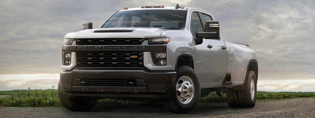 Обои автомобили Chevrolet Silverado 3500 HD DRW Work Truck - 2019 - Car wallpapers