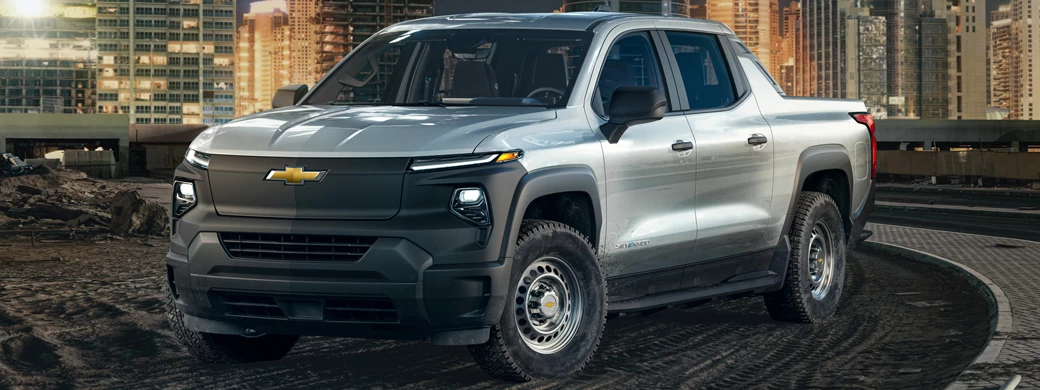   Chevrolet Silverado EV WT Crew Cab - 2023 - Car wallpapers
