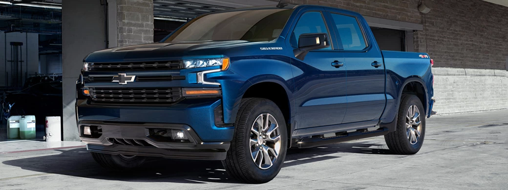 Обои автомобили Chevrolet Silverado RST Crew Cab - 2018 - Car wallpapers