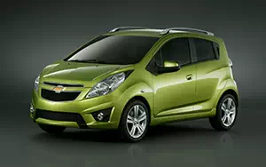 Обои автомобили Chevrolet Spark - 2010