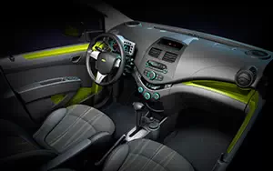 Обои автомобили Chevrolet Spark - 2010