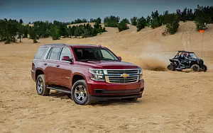 Обои автомобили Chevrolet Tahoe LS Custom - 2017