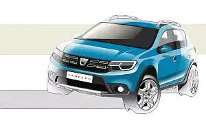 Обои автомобили Dacia Sandero Stepway - 2016