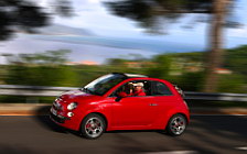 Обои Fiat 500C 2009