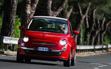 Обои Fiat 500C 2009