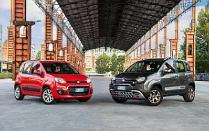 Обои автомобили Fiat Panda Cross - 2017