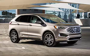 Обои автомобили Ford Edge Titanium Elite - 2018